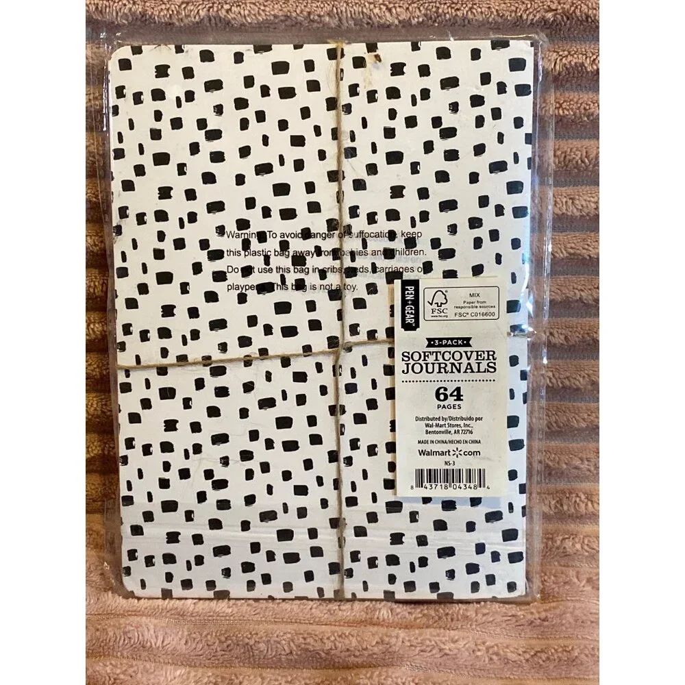 Stationary Softcover Journals and Lined Writing Pad Assorted Scripture Verses NE